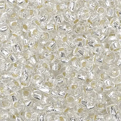 Produktbild von Rocailles 2,5 mm silber VE=6x13g