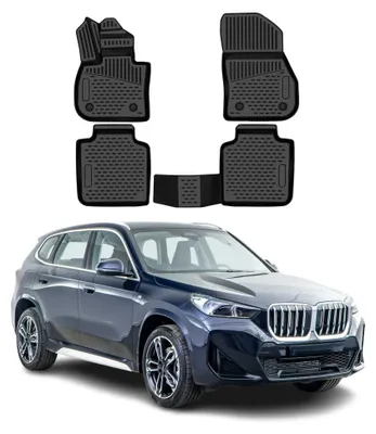 Image de OMAC Tapis de sol pour BMW X1 U11 2022-2026 en caoutchouc TPE Noir 4Pcs, Image générée par une IA