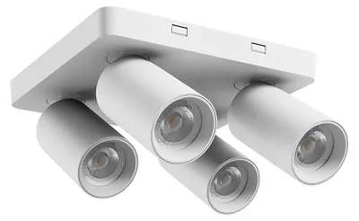 Produktbild von Spectrum Deckenstrahler Madara Altro Square Weiß eckig max. 4 x 8W GU10 schwenkbar