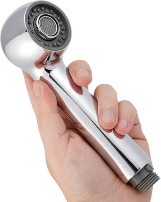 Immagine prodotto di Rubinetto da cucina estraibile con doccetta - Cromo. Rubinetto da bagno 2 funzioni, 2-in-1 con doccetta - Ricambio