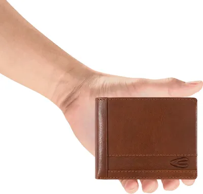 Obrázek produktu pro Camel Active Field Jeans Wallet malá kožená peněženka RFID, barva:Cognac