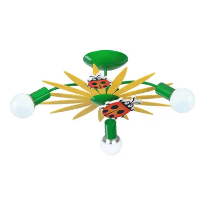 Immagine prodotto di QUETT plafoniera 3xE27/40W, multicolore L: 550, L: 550, H: 210, attacco E27, dimmerabile