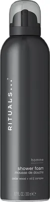 Zdjęcie produktu dla Rituals Homme Shower Foam, Pianka pod prysznic, 200 ml, Dorośli, Mężczyźni, Ciało, Skóra uniwersalna