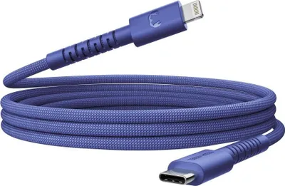 Produktbild von Fresh 'n Rebel FlexWave, 2 m, Lightning, USB C, Männlich, Männlich, Blau