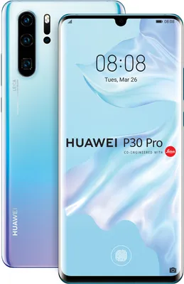 Imagen del producto de Huawei P30 Pro, pantalla de 16,4 cm (6,47"), 8 GB de RAM, 256 GB de almacenamiento, cámara de 40 MP, sistema operativo Android 9.0, color azul