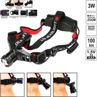 Immagine prodotto di YATO Lampada frontale Cree XP-E 3W