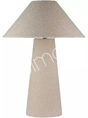 Zdjęcie produktu dla Lampa stołowa AMADIS z abażurem, średnica 50 cm, wysokość 70 cm, kolor: beżowy