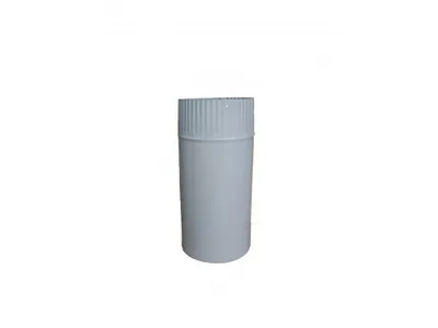 Zdjęcie produktu dla Rura spalinowa, 150 mm, emaliowana na biało, 0,25 m
