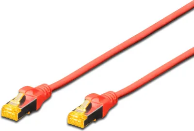 Obrázok produktu pre Digitus DK-1644-A-100/R, 10 m, Cat6a, S/FTP (S-STP), RJ-45, RJ-45, Červená
