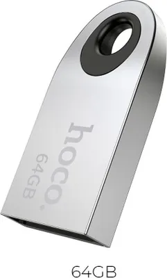 Immagine prodotto di 64 GB USB 2.0 (USB A) Hoco mini UD9 argento