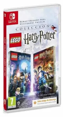 Image de Jeux Nintendo Switch : Collection Lego Harry Potter avec code dans la boîte - Argent PAL - Argent PAL