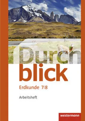 Obrázek produktu pro Durchblick Erdkunde 7 / 8. Arbeitsheft. Realschulen. Niedersachsen