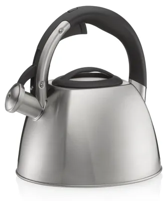 Wasserkocher 2,4 l, Edelstahl 18/10, matt silber, Allherd-Boden