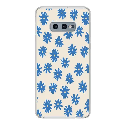 Produktbild von MuchoWow® Handyhülle Schutzhülle Hülle für Samsung Galaxy S10e Blume - Muster - Minimalismus Silikon Softcase Handy Hülle - Handy