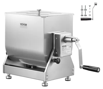 Fleischmixer 30 L, 30 lbs, SUS201 Edelstahl, kippbar