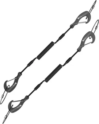 Produktbild von Atk Race Polyamid® Doppelkarabiner-kernleine Silber  Silber One Size