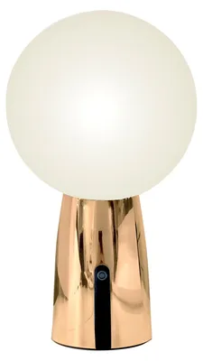 Immagine prodotto di Lampada da tavolo Olimpia Pro Oro lucido ricaricabile e dimmerabile