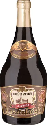 Produktbild von Kasztelanski Dwojniak Honig (Halber) 0,75L | Met Honigwein Metwein Honigmet | 750 ml | 16% Alkohol | TIM | Geschenkidee | 18+