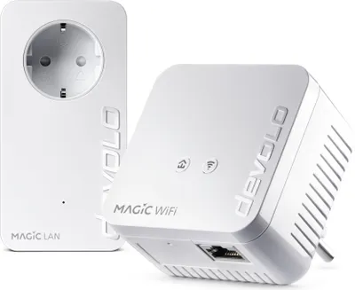 Produktbild von devolo Magic 1 WiFi mini Powerline WLAN Verstärker 2x Adapter
