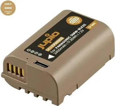 Produktbild von Jupio DMW-BLK22 *ULTRA C* 2400mAh Akku mit USB-C Ladeeingang