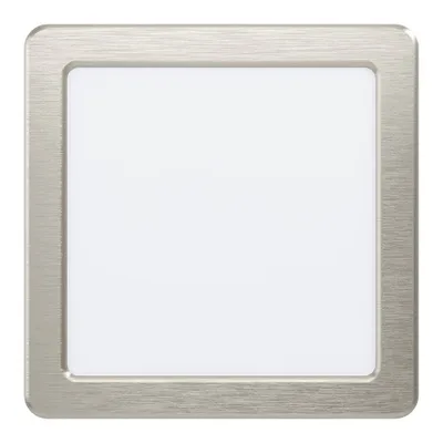 Produktbild von LED Deckenleuchte 12W 1200 lm 4000 K 17x17 cm Fueva nickel/matt/weiß