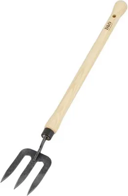Produktbild von Pflanzgabel mit Knopfstiel (Holz)