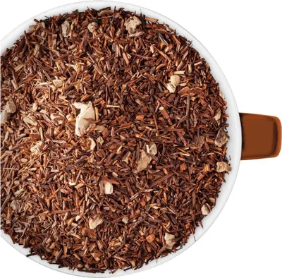 Produktbild von Rooibos-Tee Ingwer , lose, leichte Schärfe und schön fruchtig, ohne künstliche Zusatzstoffe, 10 x 100g
