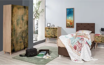 Immagine prodotto di Skye Decor, stile - 729, armadio, rovere Sonoma, pannelli truciolari rivestiti al 100% in melamina, 90 x 52 x 192 cm
