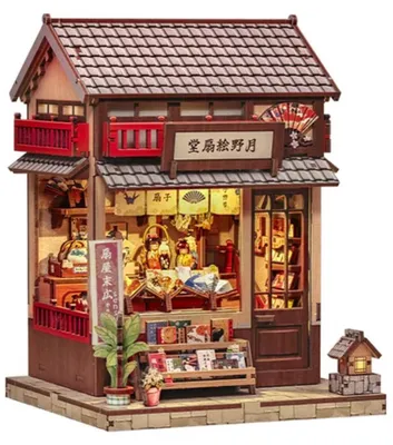 Obrázok produktu pre Stavebnica Cutebee Tsukino Eogi CWGC216 Drevo 14 x 14 x 19 cm