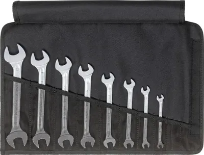 Immagine prodotto di Set di chiavi aperte doppie Stahlwille (8 pezzi SW6-22 mm / acciaio legato al cromo, cromato) - 96400305