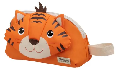 Image de Samsonite Happy Sammies Eco - Nécessaire de toilette, 22 cm, 2,5 L, Orange (Tiger Toby)