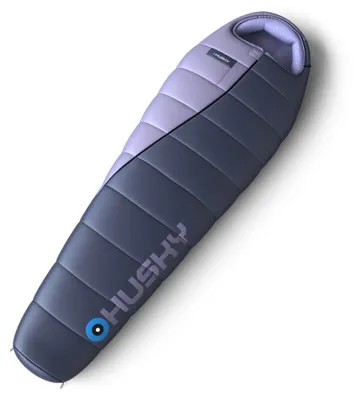 Produktbild von Husky Mumienschlafsack Ember für Frauen 2024 -15°C - 200 cm - Blau mit Pink