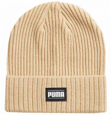 Immagine prodotto di Puma - Berretto "Classic" con risvolto rovesciato per uomo/donna Unisex MR336 (taglia unica) (beige/color crema)