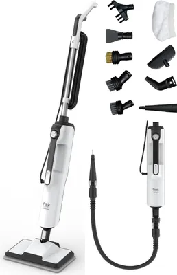 Obrázek produktu pro Fakir 41005249, Přenosný parní čistič, 0,38 l, Bílá, 5 m, 1400 W, AC
