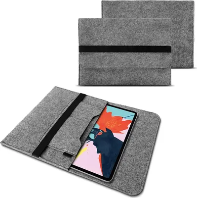 Produktbild von Tablet Tasche für Doogee VPAD 12 Zoll Sleeve Hülle Filz Cover Schutzhülle CaseFarbe:Grau