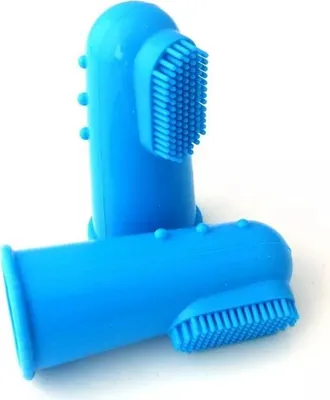 Obrázek produktu pro Super měkký zubní kartáček pro domácí mazlíčky 5,4 cm modrý