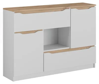 Obrázok produktu pre Komoda Vicco Ruben biely/Remeselný dub 120 x 83.6 cm, Model 62894
