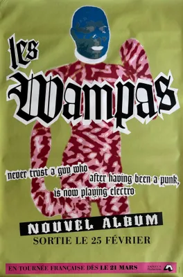 Obrázok produktu pre Les Wampas – Koncert 2004 – PLAGÁT – 80x120 cm