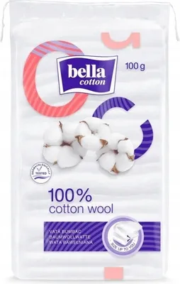 Zdjęcie produktu dla Wata bawełniana BELLA Bawełna 100 g