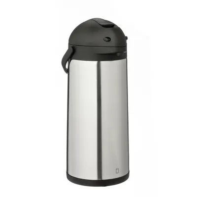 Produktbild von METRO PROFESSIONAL Thermoskanne, 20,5 x 17,5 x 43,5 cm, 5 L, Edelstahl, silber