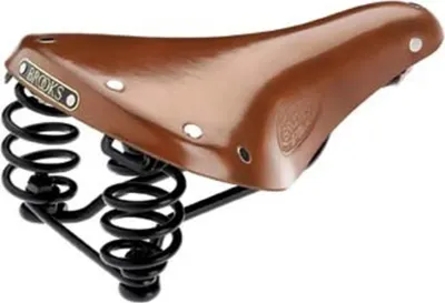 Produktbild von Brooks Flyer Short, Fahrradsattel, Stadt, Frauen, Braun, Einfarbig, Leder