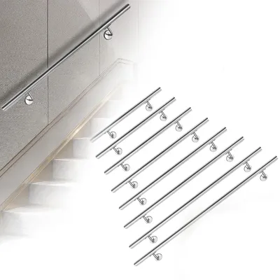 Productafbeelding van Solidchoice - RVS Wandhandgreep voor Binnen en Buiten, 180 cm