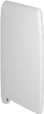 A white urinal wall is shown in a studio shot against a white background.