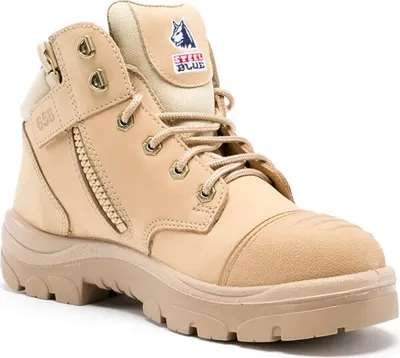 Produktbild von Steel Blue Parkes Workboot S3 Herren mit Reißverschluss Tpu Sand - Größe 45