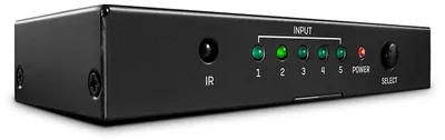 Obrázok produktu pre Lindy 38233, HDMI, Kov, Čierna, 18 Gbit/s, RF, 4K Ultra HD