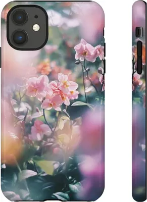 Produktbild von Zarte rosa Orchideen – Hülle Kompatibel mit iPhone 11