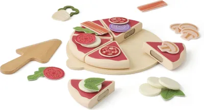 Produktbild von Kids Concept - Pizza-Set Kids Hub - 18x16,5x2 cm - ab 2 Jahre