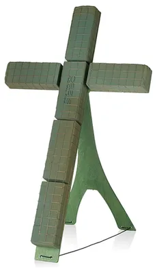 Produktbild von OASIS Steckschaum BIOLINE Kreuz 85cm Steckmasse Steckschwamm