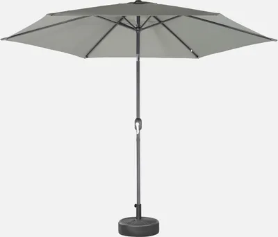 Produktbild von sweeek - Gerader runder Sonnenschirm Ø3m - Khaki