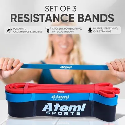 Productafbeelding van Famanu Fitnessband - Weerstandsband: Elastisch en veelzijdig
